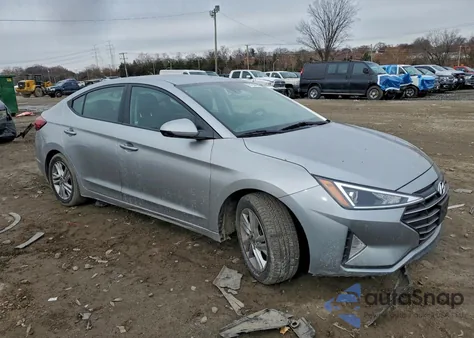 2020 Hyundai Elantra Sel from USA, damaged, VIN 5NPD84LF0LH576728